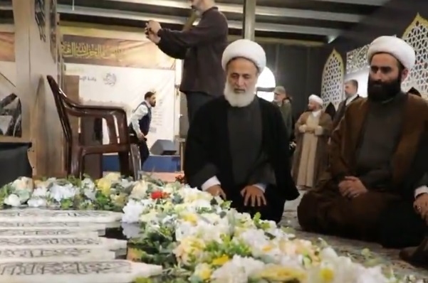 الشيخ بناهيان يزور مرقد السيد الهاشمي